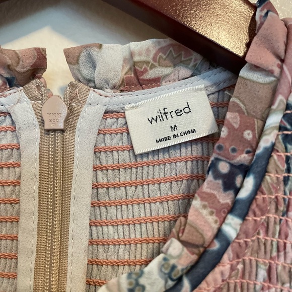 Wilfred Tempest Blouse Coral Blush/Lt Birch - Picture 3 of 5